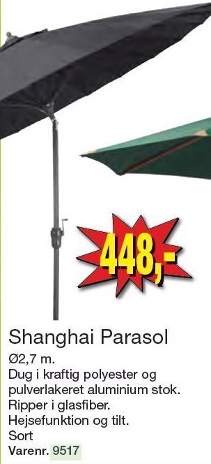 Harald Nyborg Shanghai parasol tilbud