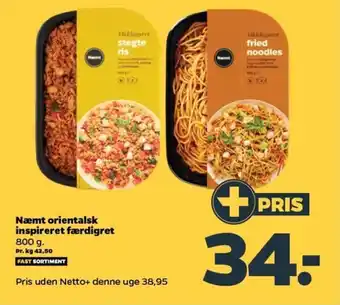 Netto Næmt orientalsk inspireret færdigret tilbud