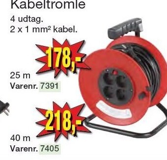 Harald Nyborg Kabeltromle tilbud