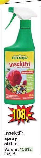 Harald Nyborg Insektfri spray tilbud