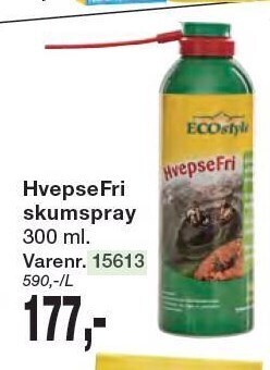 Harald Nyborg Hvepsefri skumspray tilbud