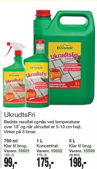 Harald Nyborg Ukrudtsfri tilbud