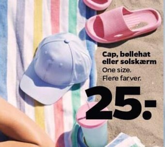Netto Cap, bollehat eller solskærm tilbud