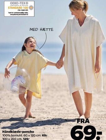 Netto Håndklæde-poncho tilbud