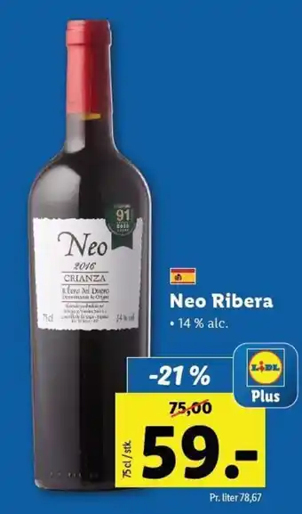 Lidl Neo Ribera tilbud