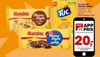 Tuc Trio eller Marabou cookies