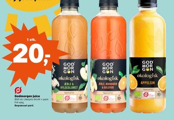 SuperBrugsen Godmorgen juice tilbud
