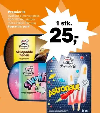 SuperBrugsen Premier is Dybfrost. tilbud