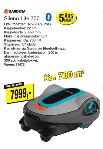 Harald Nyborg Gardena sileno life 700 tilbud