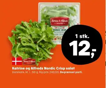 SuperBrugsen Katrine og Alfreds Nordic Crisp salat tilbud