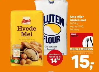 Amo eller Gluten mel