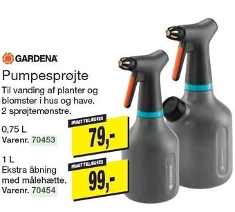 Harald Nyborg Pumpesprøjte tilbud