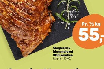 SuperBrugsen Slagterens hjemmelavet BBQ kamben tilbud