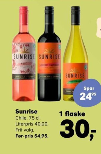 SuperBrugsen Sunrise tilbud