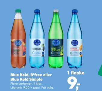 SuperBrugsen Blue Keld, B'free eller Blue Keld Simple tilbud