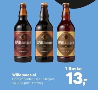 SuperBrugsen Willemoes øl tilbud