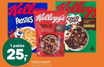 SuperBrugsen Kellogg's morgenmad tilbud