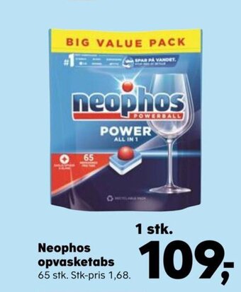 SuperBrugsen Neophos opvasketabs tilbud