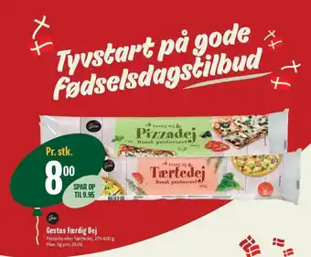 Min Købmand Gestys Færdig Dej 275-400g tilbud