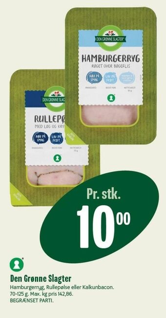 Min Købmand Den Grønne Slagter tilbud