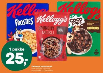 Kvickly Kellogg's morgenmad tilbud