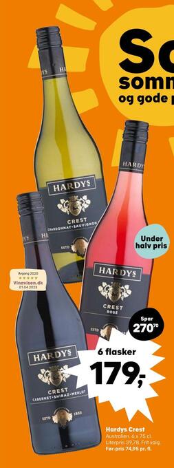 SuperBrugsen Hardys crest tilbud