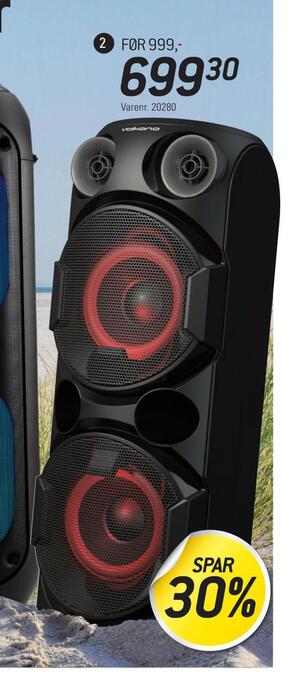 Thansen Party højttaler tilbud