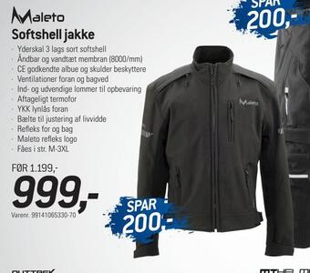 Thansen Softshell jakke tilbud
