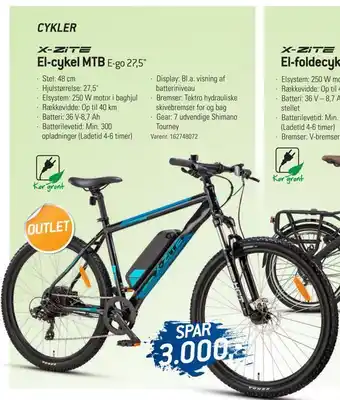 Thansen El-cykel mtb tilbud