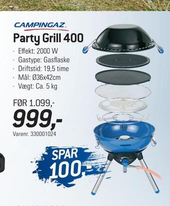 Thansen Party grill 400 tilbud