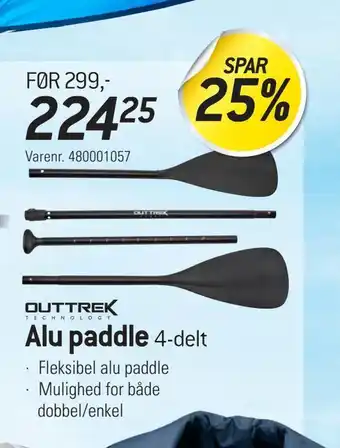 Thansen Alu paddle tilbud