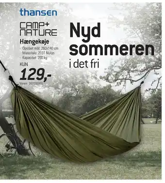 Thansen Hængekøje tilbud