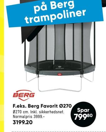 Bilka Berg favorit ø270 tilbud