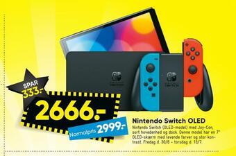Bilka Nintendo switch oled tilbud