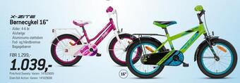 Thansen Børnecykel 16 tilbud