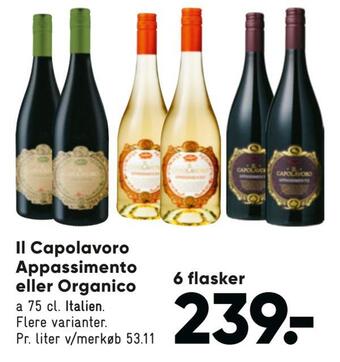 Il capolavoro appassimento eller organico