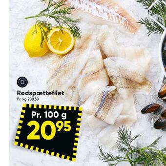Bilka Rødspættefilet tilbud