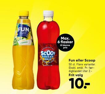Bilka Fun eller scoop tilbud