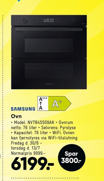 Bilka Ovn tilbud