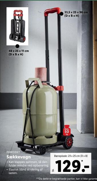 Lidl Sækkevogn tilbud