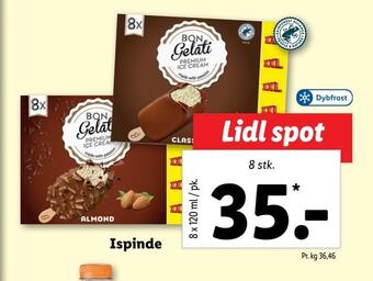 Lidl Ispinde tilbud