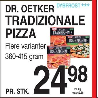 Tradizionale pizza