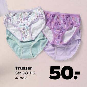 Netto Trusser tilbud