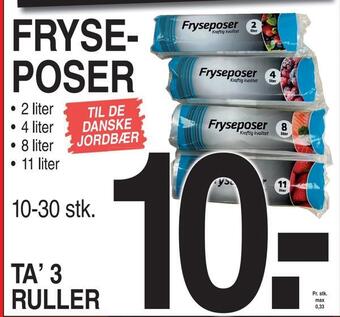 ABC Lavpris Fryseposer tilbud