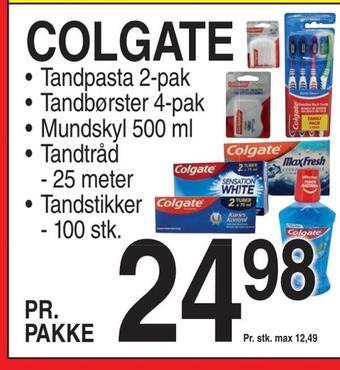 ABC Lavpris Colgate tilbud