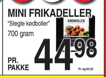 ABC Lavpris Mini frikadeller tilbud