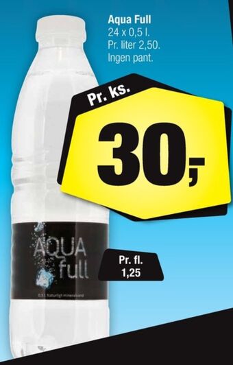 Calle Aqua full mineralvand tilbud