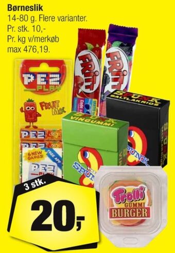 Spunk pastiller saltlakrids