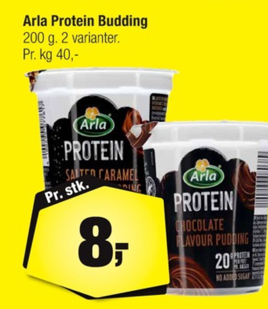 Protein dessert chocolate flavour tilbud hos Calle