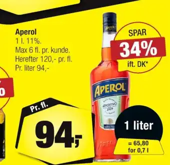 Calle Aperol aperitif tilbud